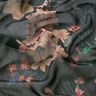 Prato fiorito in chiffon – nero | Resto 90cm,  thumbnail number 2