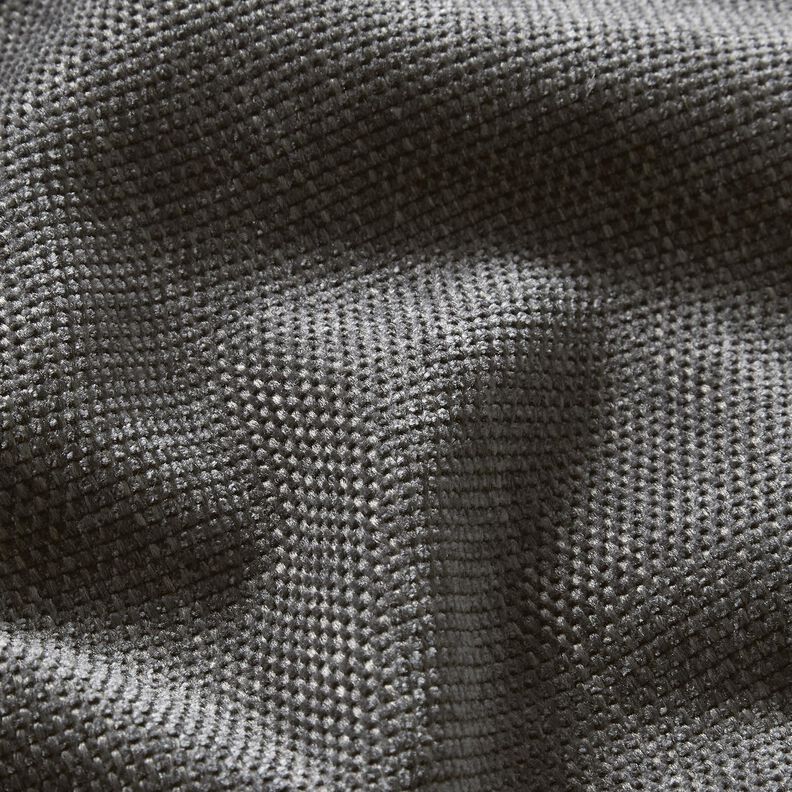 tessuto da tappezzeria Tessuto di ciniglia – grigio scuro, image number 2