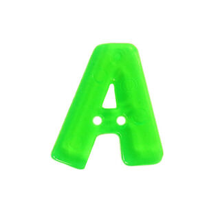 Bottone neon lettera dell'alfabeto – A, 