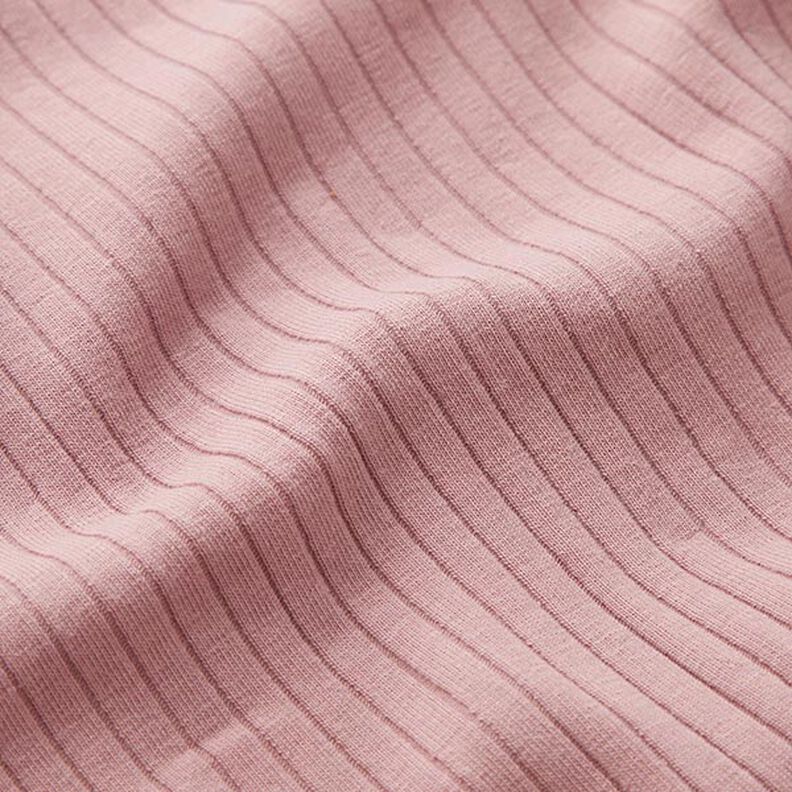 jersey a coste, tinta unita – rosa anticato,  image number 3