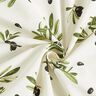 tessuto arredo mezzo panama olive – bianco lana/verde oliva scuro,  thumbnail number 4