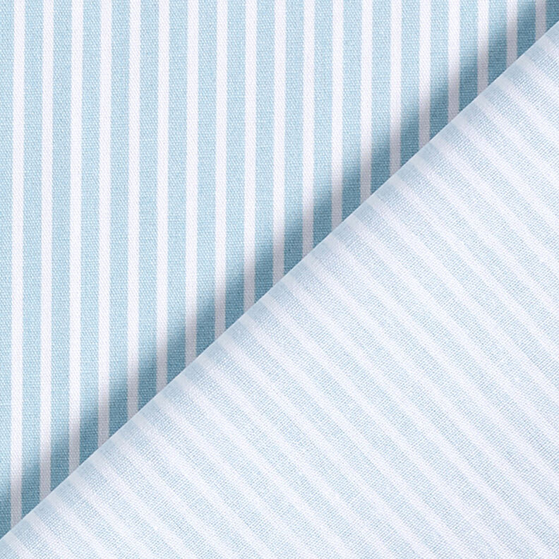 popeline di cotone strisce – azzurro/bianco,  image number 4
