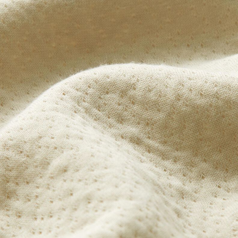 double face jersey Mini-pois – naturale/avorio, image number 2