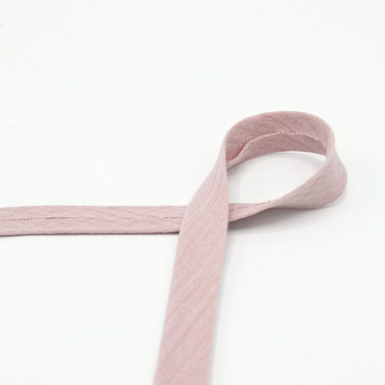 Nastro in sbieco mussola [20 mm] – rosa antico chiaro,  image number 1