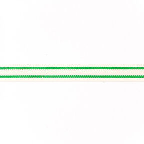 Nastro tessuto cotone righe – verde, 