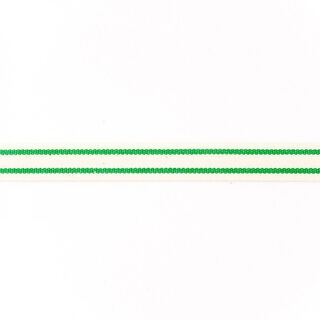 Nastro tessuto cotone righe – verde, 