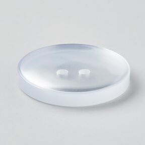 Bottone a 2 fori lucido [Ø 25 mm] – bianco, 