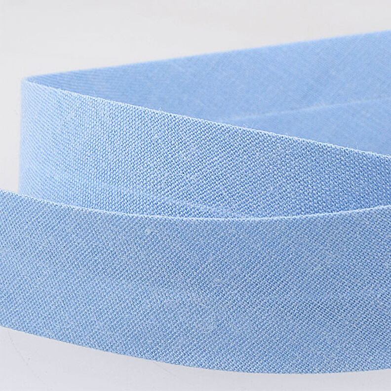 Nastro in sbieco Polycotton [20 mm] – azzurro,  image number 2