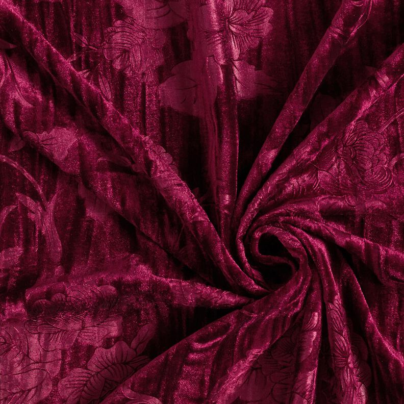 Crisantemo schiacciato – rosso Bordeaux,  image number 3