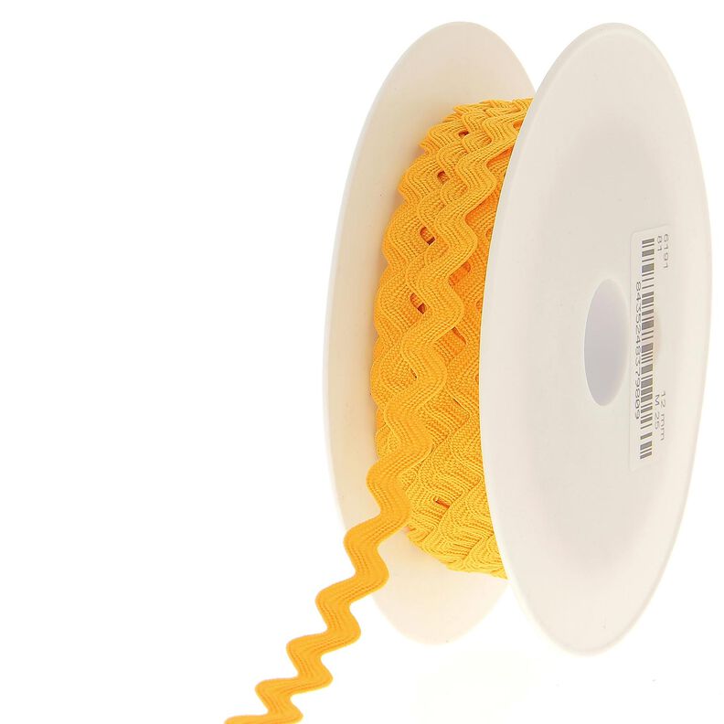 Bordura dentellata [12 mm] – giallo sole,  image number 3