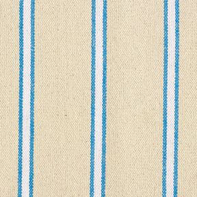 Tessuto in cotone Rustico – turchese/naturale, 
