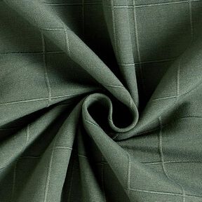 tessuto arredo, quadri, riciclato – verde scuro, 