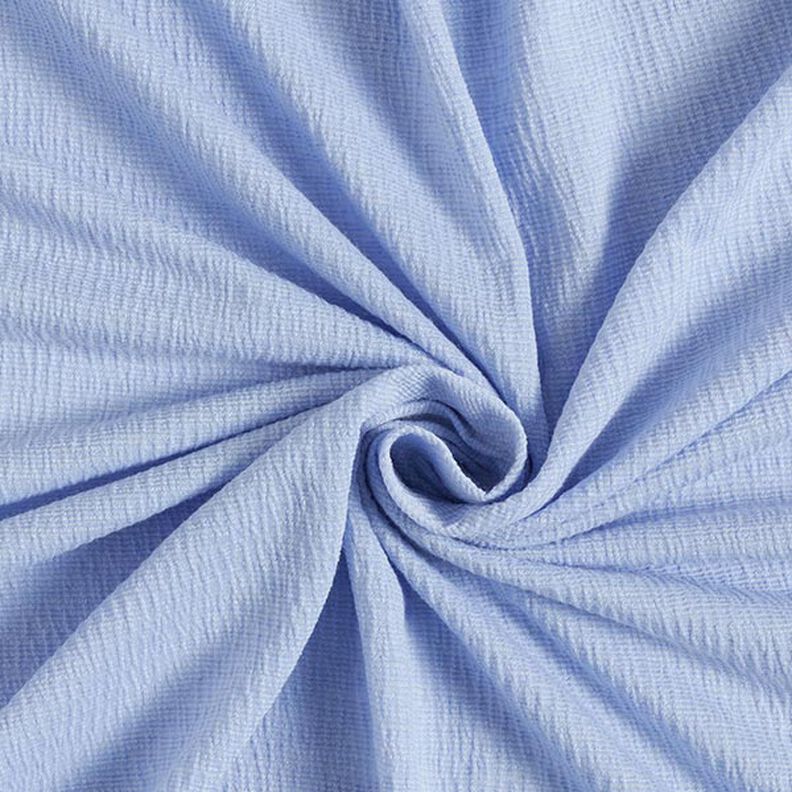 jersey increspato tinta unita – azzurro,  image number 1