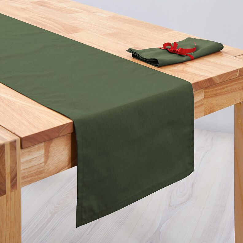 Tessuto di lino misto Ramie medio – verde abete,  image number 9