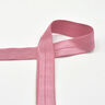 Fettuccia elastica (piega in gomma) lucida [20 mm] – rosa antico scuro,  thumbnail number 1
