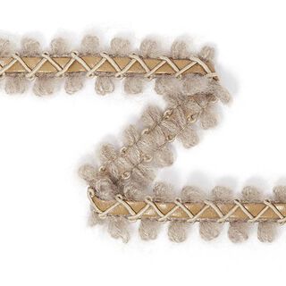 Bordura in finta pelle con pompon | 7 - anemone, 