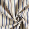 tessuto per tende da sole righe sottili – beige/colore blu jeans,  thumbnail number 3