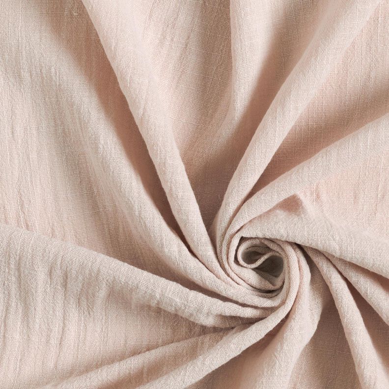 Tessuto di cotone con aspetto lino – beige,  image number 1