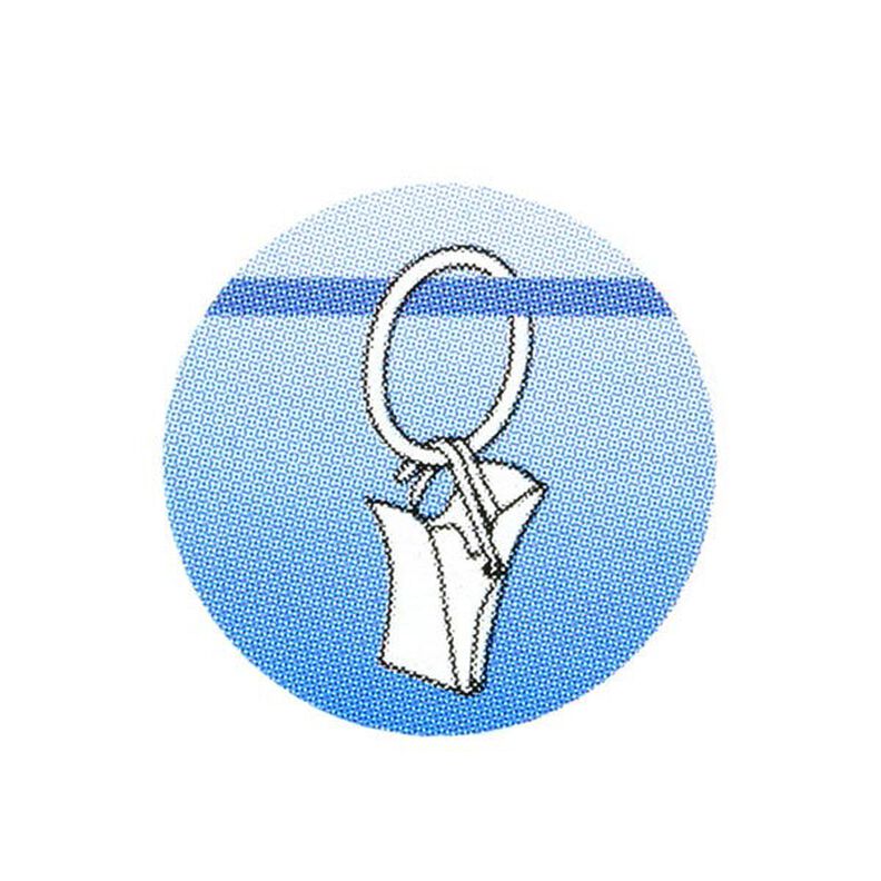 Anelli con ganci, 10 pezzi – argent metallica | Prym, image number 3