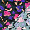 Tessuto in viscosa LENZING™ ECOVERO™ Amira Floral | Nerida Hansen – verde scuro/lillà,  thumbnail number 4