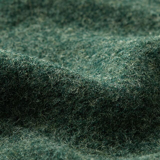 loden follato in lana mélange – verde scuro, 