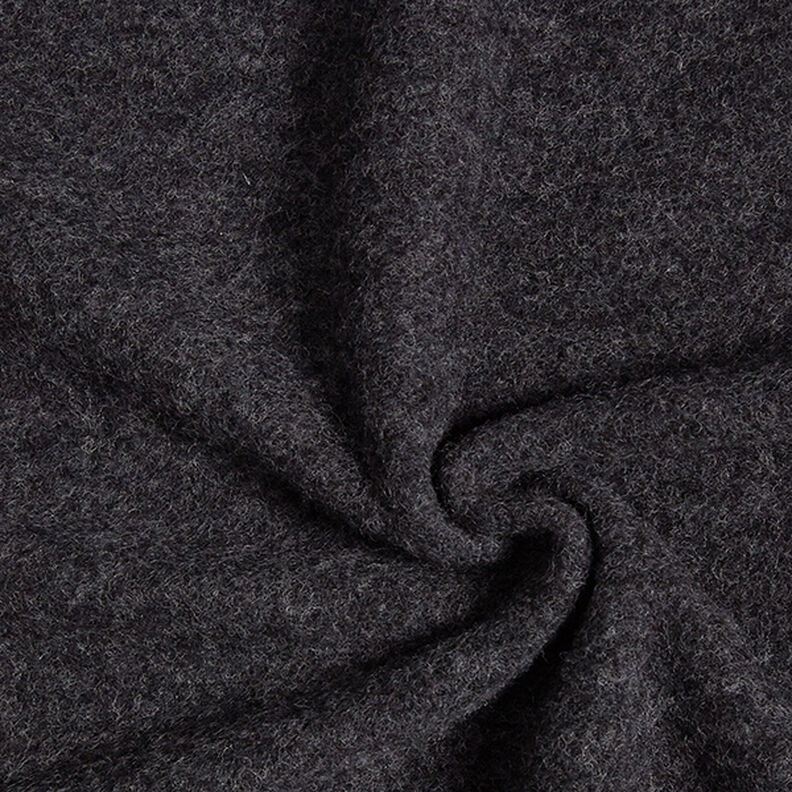 GOTS pile lana merino, lana da allevamenti biologici controllati | Albstoffe – antracite,  image number 4