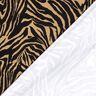 jersey di viscosa Stampa zebra – moca/nero,  thumbnail number 4