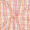 popeline di cotone Quadri ondulati | Poppy Fabrics – crema/rosa,  thumbnail number 3