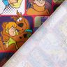 popeline di cotone Scooby Doo a fumetti Tessuto oggetto di licenza – rosso/mix di colori,  thumbnail number 4