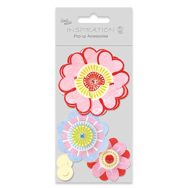 Kit per pop-up fai-da-te Flower Power – rosso, image number 2