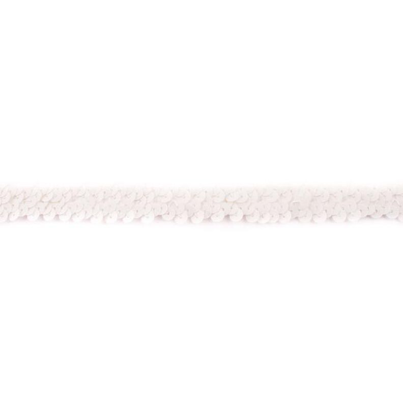 Bordino con paillette elastico [20 mm] – avorio,  image number 1