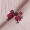 mussolina / tessuto doppio increspato Fiorellini ricamati | Poppy Fabrics – rosa antico chiaro,  thumbnail number 4