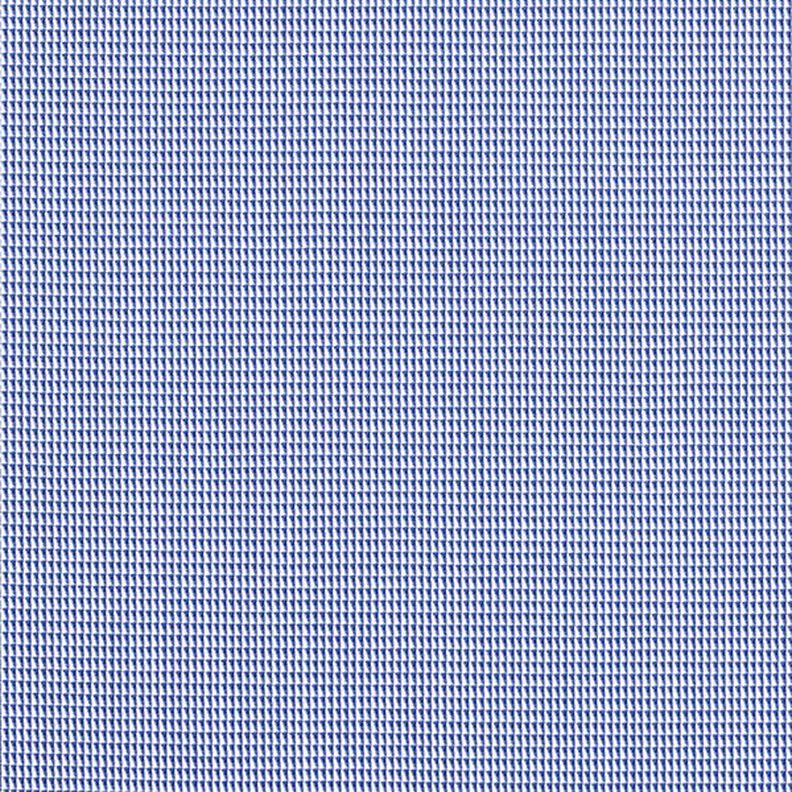 tessuto per camicie, piccoli triangoli – bianco/blu marino,  image number 1