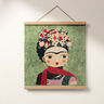 taglio di tessuto gobelin artista – verde/rosso,  thumbnail number 7