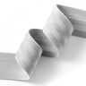 nastro elastico a righe [40 mm] – grigio chiaro/argento,  thumbnail number 2