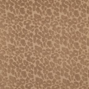 tessuto in spugna stretch leopardo  – marrone chiaro, 