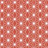 tessuto in cotone cretonne stella grafica – rosso,  thumbnail number 1