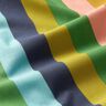 popeline di cotone Righe – blu/verde,  thumbnail number 2