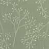 Tessuto arredo mezzo panama rami sottili – verde oliva chiaro | Resto 10cm,  thumbnail number 6