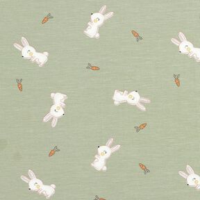 bambù jersey di cotone Coniglio e carota – greige, 