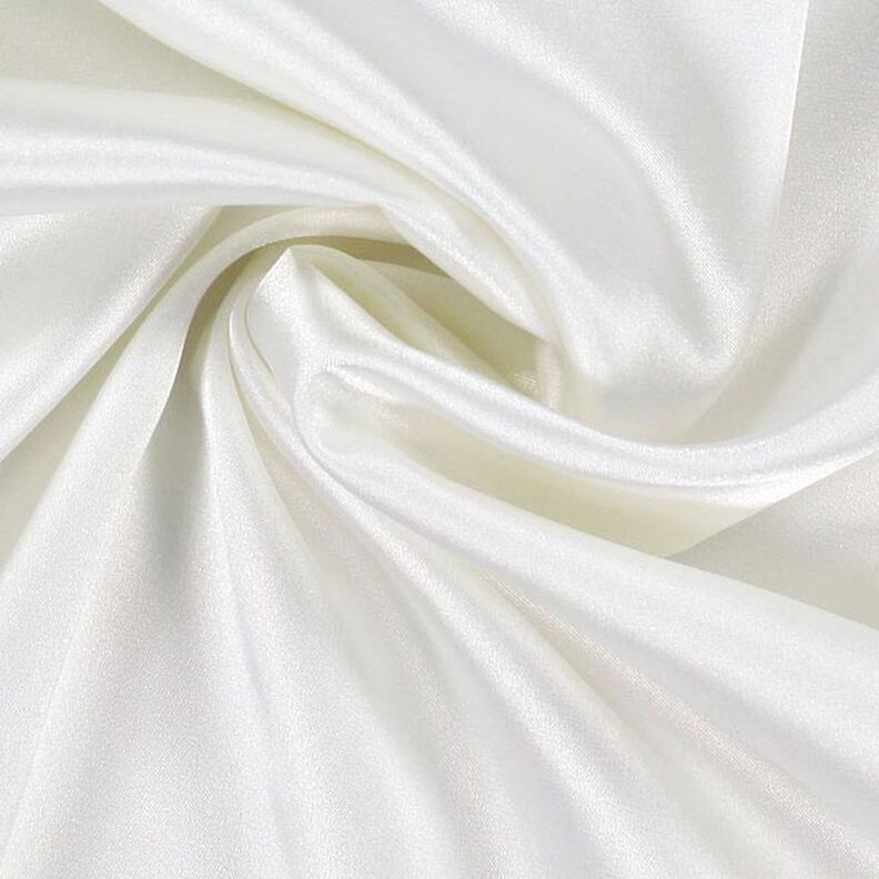 Stretch Satin – bianco,  image number 2