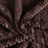 Pelliccia sintetica a spina di pesce – marrone medio,  thumbnail number 3