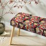 tessuto arredo gobelin, visi astratti – nero,  thumbnail number 6