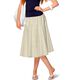 organza righe lurex – bianco lana/oro,  thumbnail number 5