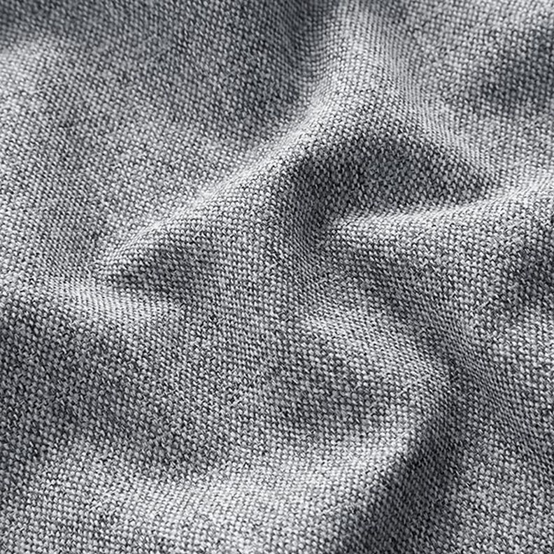tessuto da tappezzeria leggermente mélange – grigio blu,  image number 2