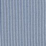 jersey di cotone seersucker Righe sottili – colore blu jeans/bianco,  thumbnail number 1