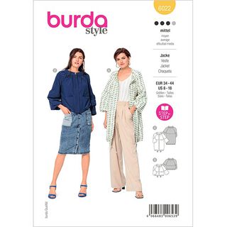 giacca,Burda 6022 | 34 - 44, 