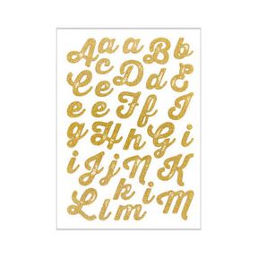 Foglio termoadesivo glitter A-Z | Rico Design, 