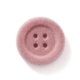 bottone velluto, 4 fori – rosé, 