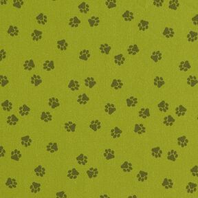 jersey di cotone Zampe di gatto | Stoff&Liebe – cachi chiaro, 